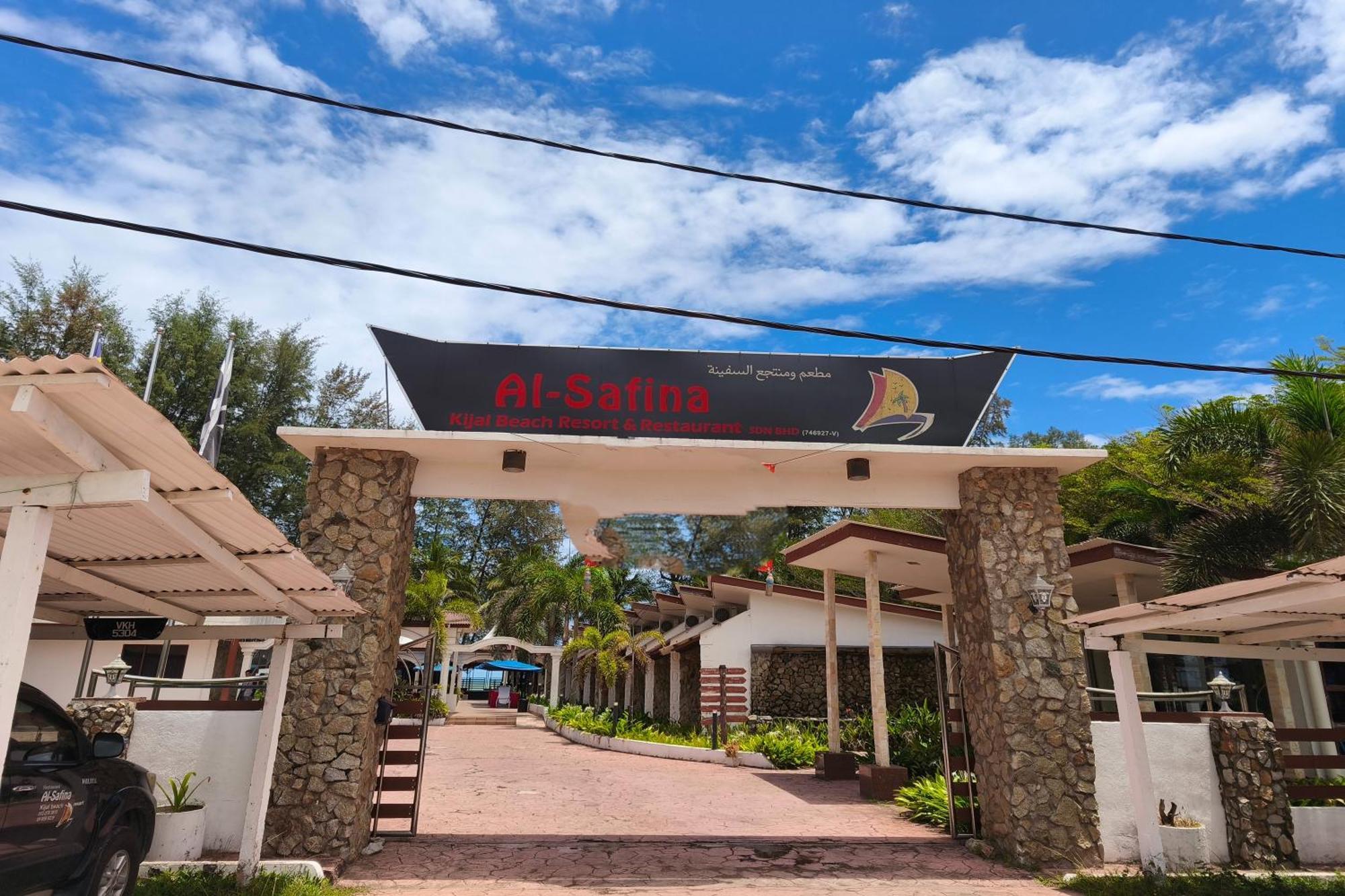 Alsafina Kijal Beach Resort & Restaurant Dış mekan fotoğraf